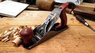 Restoring an Old Wood Hand Plane [upl. by Reiner439]