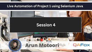 Live Implementation of TC RF 4 to 6 Test Cases Automation using Selenium JavaProject 1  Session 4 [upl. by Burford]