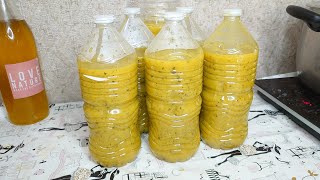 Soupe de courgette pour cette hiver 44 kilos à conserver pour des légumes dété en hiver 🥰 [upl. by Aiz738]