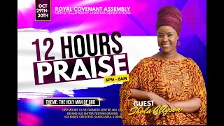 SHOLA ALLYSONS MINISTRATION AT ROYAL COVENANT ASSEMBLY12 HOURS PRAISE [upl. by Marci]