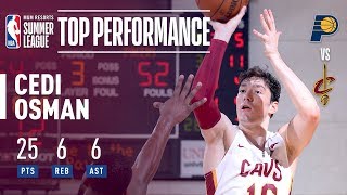 Cedi Osman With The All Around Game In MGM Resorts Summer League Action [upl. by Nilecoj933]