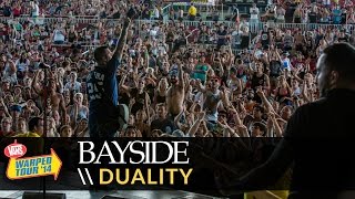 Bayside  Duality Live 2014 Vans Warped Tour [upl. by Barthold]