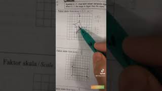 SPM  Tingkatan 5  Penjelmaan  Transformasi  Melukis Imej Pembesaran  Enlargement [upl. by Zenas54]