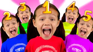 Counting 1 to 5  Number Songs  Dominoki Kids Songs [upl. by Percival686]