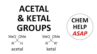 acetal amp ketal functional groups [upl. by Nosmoht289]