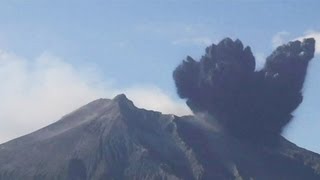 Sakurajima volcano covers Japanese city of Kagoshima in ash [upl. by Modnarb]