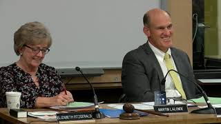 South Burlington School Board Meeting October 2 2019 [upl. by Ahsyia]