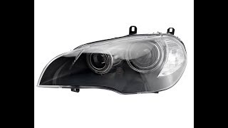 BMW X5 E70 20062014 Years Model ADAPTIVE XENON HEADLIGHT LEFT SIDE  63117288995 [upl. by Thacker]