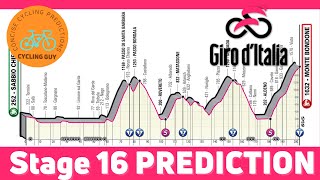 Giro dItalia 2023 Stage 16 PREVIEW  FAVOURITES  PREDICTION [upl. by Tatia]