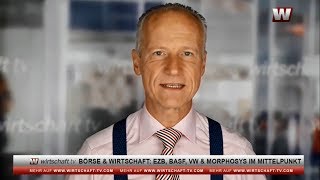 Börse amp Wirtschaft EZB BASF VW amp Morphosys im Mittelpunkt [upl. by Neevan]