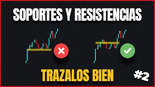 Cómo IDENTIFICAR y MARCAR Soportes y Resistencias 💰 Curso Gratis de Trading [upl. by Tatianna]