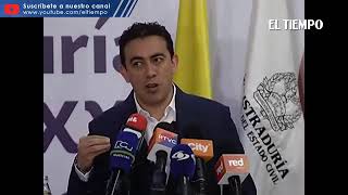 Elecciones 2022 habla el Registrador  El Tiempo [upl. by Eillac]