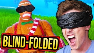 WINNING Fortnite BLIND Challenge [upl. by Robson]