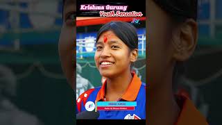 Krishma Gurung । Nepali Womens Fast Bowler । Youth SensationYouth Sensation Krishma Gurung Byte [upl. by Einnahc]