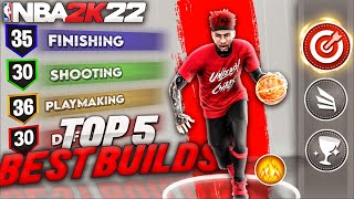 TOP 5 BEST BUILDS IN 2K22 CURRENT GEN SEASON 8 THE MOST OVERPOWERED BUILDS IN 2K22 AFTER PATCH [upl. by Nairoc]