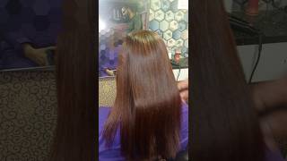 Botox hair treatment before afterstyling video female anees family saloon laek  YouTube share [upl. by Nidak]