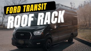 Ford Transit Roof Rack Install  A Game Changer for your Van [upl. by Connell]