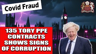 135 Tory Covid Contracts Have Corruption Red Flags [upl. by Louise]