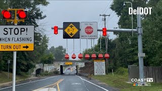 Clanker system installation on Mispillion River Bridge to be finished by end of year [upl. by Lyrred514]