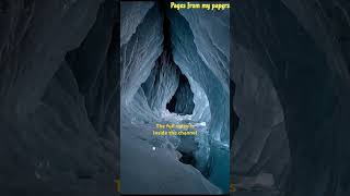 the blue ice caves the frozen magic of nature story mystery beautiful world fyp explore [upl. by Jelena]