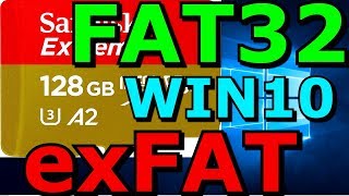 How To Format A Sandisk Extreme 128GB Micro SD Memory Card In Windows FAT32 Included Explained [upl. by Georglana]