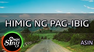 MAGICSING Karaoke ASINHIMIG NG PAGIBIG karaoke  Tagalog [upl. by Eilliw]