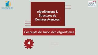 4  Du problème au programme CH 1  Concepts de base des algorithmes [upl. by Asilim]