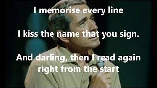 Love Letters PERRY COMO with lyrics [upl. by Bernete]