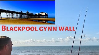 Blackpool gynn wall fishing uk sea fishing [upl. by Crotty]