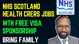 NHS Scotland HealthCare Jobs  With Free Visa Sponsorship  Apply Now  ImmigrationDiaries [upl. by Hamlani]