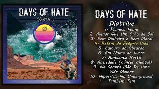 Days of Hate  Diatribe FULL EP 2022  Noisecore  Grindcore [upl. by Ekralc290]