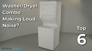 WasherDryer Combo Washer Making Loud Noise — WasherDryer Combo Troubleshooting [upl. by Lanna]