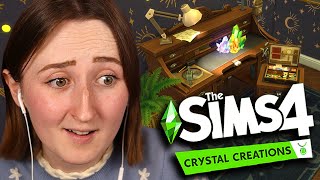 building with crystal creations in the sims [upl. by Fabozzi]