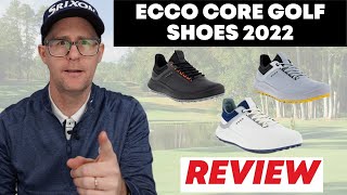 Ecco Mens Core Golf Shoes Review [upl. by Karen209]