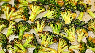 Best Roasted Broccoli Recipe [upl. by Arukas]