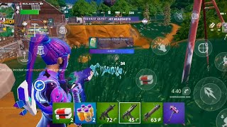 Fortnite mobile GeForce now ranked gameplay [upl. by Aihsei]