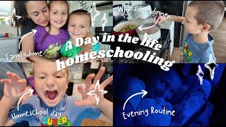 Homeschool Family Evening Routine  A Day in the Life of a Homeschool Family [upl. by Enived]