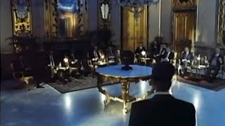 Тано Каридди перед верхушкой Cosa Nostra 🎬 Tano Cariddi parla alla Сupola quotLa piovraquot 19842001 [upl. by Rennat]