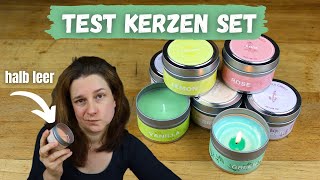 DIY AmazonSet im Test Duftkerzen selber machen [upl. by Siekram2]