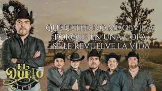 El Duelo  Usted no me olvida  Video lyric  Cantemos Rancheras [upl. by Nels]