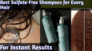 Best SulfateFree Shampoos for Every Hair Type Tested and Reviewed for 2024 [upl. by Hanauq563]