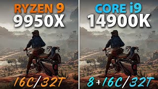 Ryzen 9 9950X vs i914900K  Test in Games 11 w Ryzen Patch [upl. by Dorolisa705]