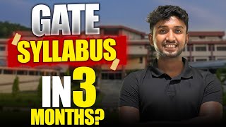 How to Complete GATE Syllabus in 3 Months  GATE 2025 Preparation Plan  Sayan Das IITG [upl. by Nikolos]