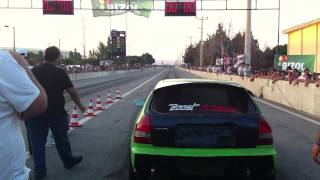 20120610 Orhan GC8 vs Hulk Civic EK K20 Turbo  1 [upl. by Alisa]