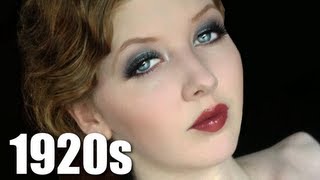 Historically Accurate 1920s Makeup Tutorial [upl. by Annawt]