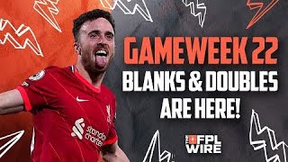 Blanks amp Doubles Planning  FPL Gameweek 22 Pod  The FPL Wire  Fantasy Premier League Tips 202324 [upl. by Yleve]