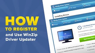 How to Register and Use WinZip Driver Updater [upl. by Ahsiekim]