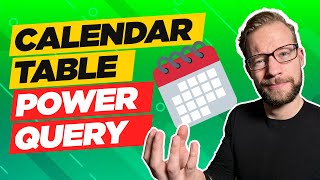 Create Date Table or Calendar in Power Query M Complete Guide [upl. by Domingo]