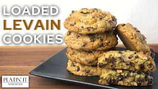 Loaded Levain Cookies Recipe  Chocolate Chip Walnut Cookie  Shorts Favourites [upl. by Rufus896]