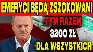 DOKŁADNE DATY 14 EMERYTURY WAŻNE INFORMACJE DLA SENIORÓW TYM RAZEM 3200 ZŁ DLA WSZYSTKICH [upl. by Yddor]